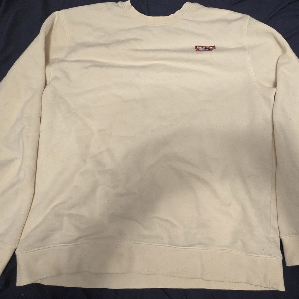 Men's Reebok Cream Sweater
